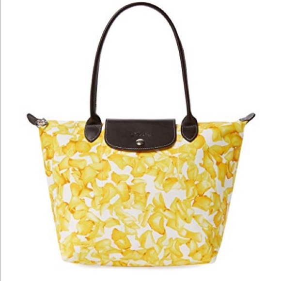 Longchamp Handbags - ✨LONGCHAMP Le Pliage Darshan Yellow Large Tote